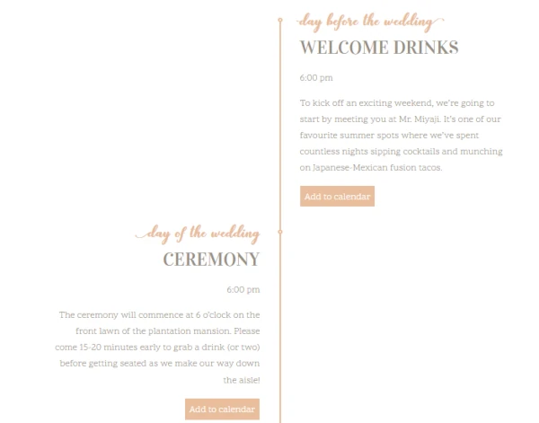 Day Plan and Timeline